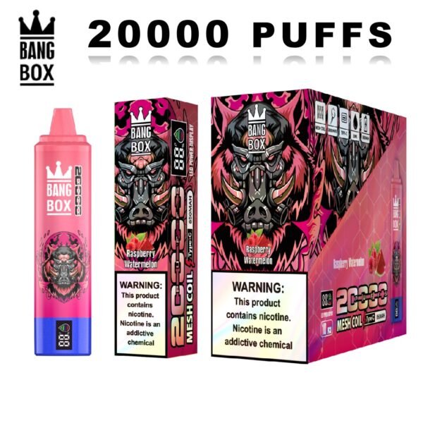 Bang Box Vape Einweg Großhandel 20000 Züge