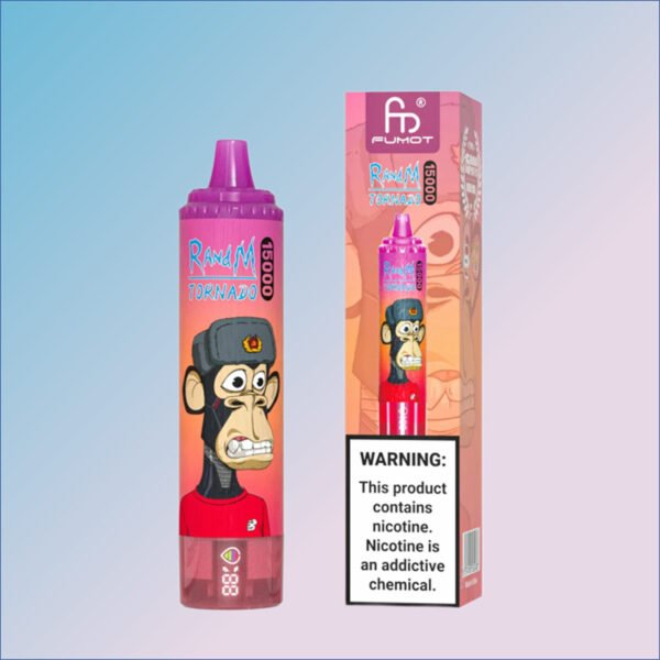 Randm tornado vape puffs 15k