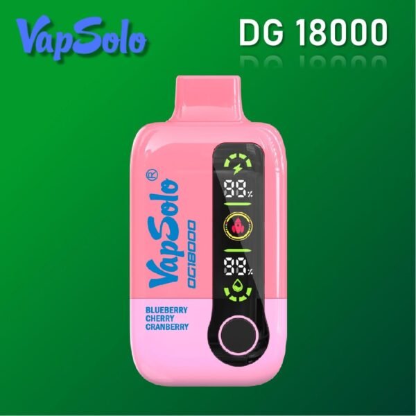 Vapsolo DG 18000 vdihov pametni zaslon Veleprodajni Vape za enkratno uporabo