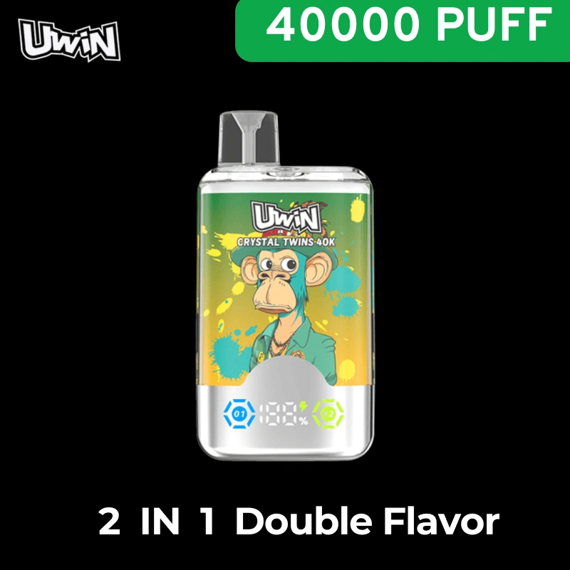 Meilleur vape jetable Uwin Twins Crystal 40000 Puffs