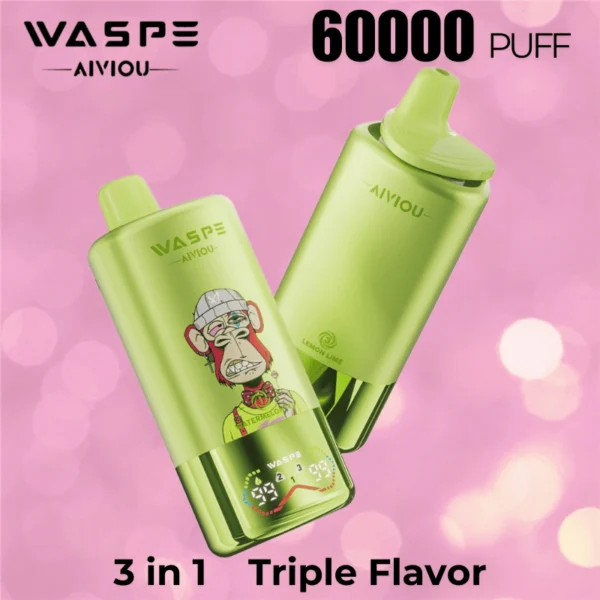 Waspe 60000 Puff Triple Saveurs Pod Vape Jetable
