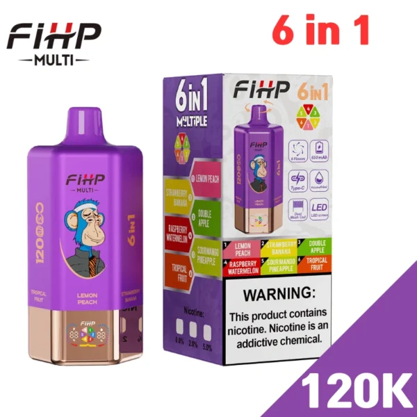 FIHP Multi 120000 Puff 120k Disposable Vape Pen