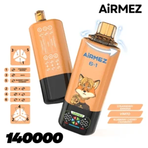 Airmez Brand 140k Puff Disposable Vape Wholesale Vape Pen