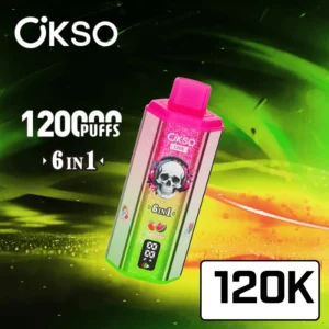OKSO 120K 120000 Αναπνευστικό Αποτσίγαρο Disposable Vape POD