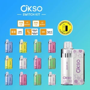 Okso 50K 50000 Züge Einweg-Vape Beliebter Geschmack
