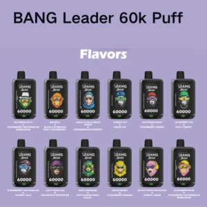 Bang Leader Stoll 60000 Puffs Double Flavor Smart LED Vape