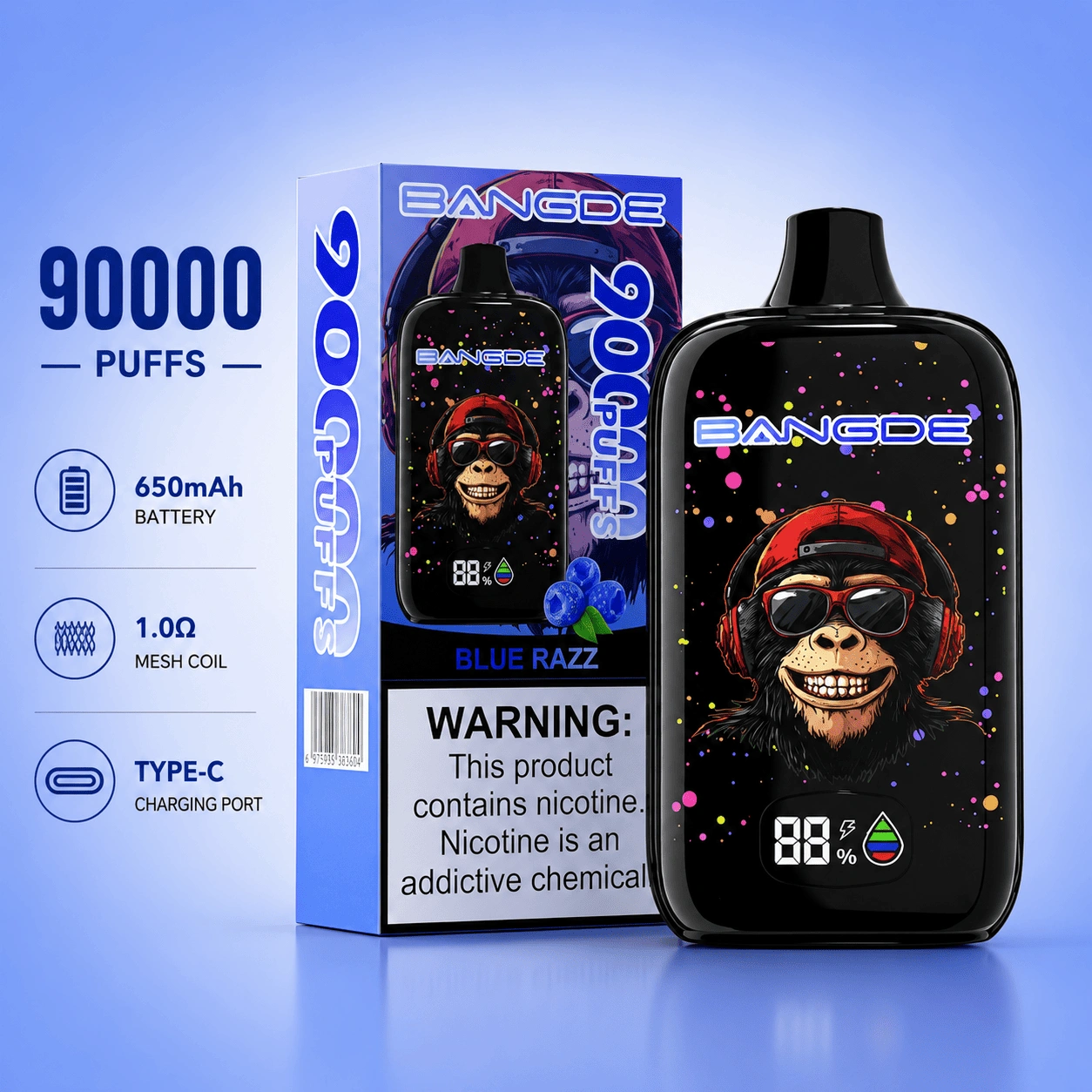Bang DE 90000 Disposable Vape E-cigarettes