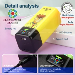 FIHP 200K 8 in 1 Disposable Vape 200000 Puffs
