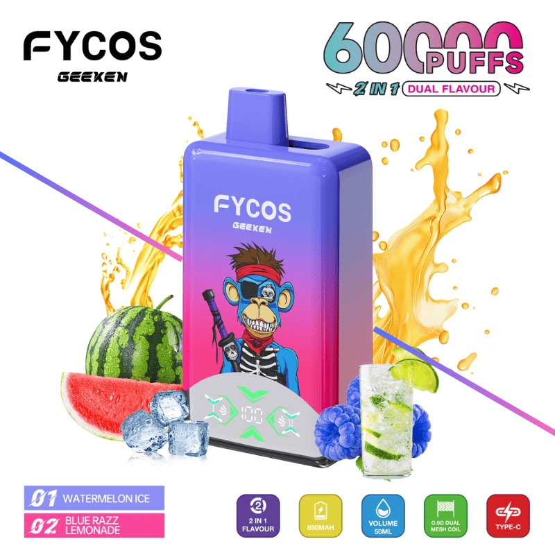 FYCOS 60K Puffs Disposable Vape Pod