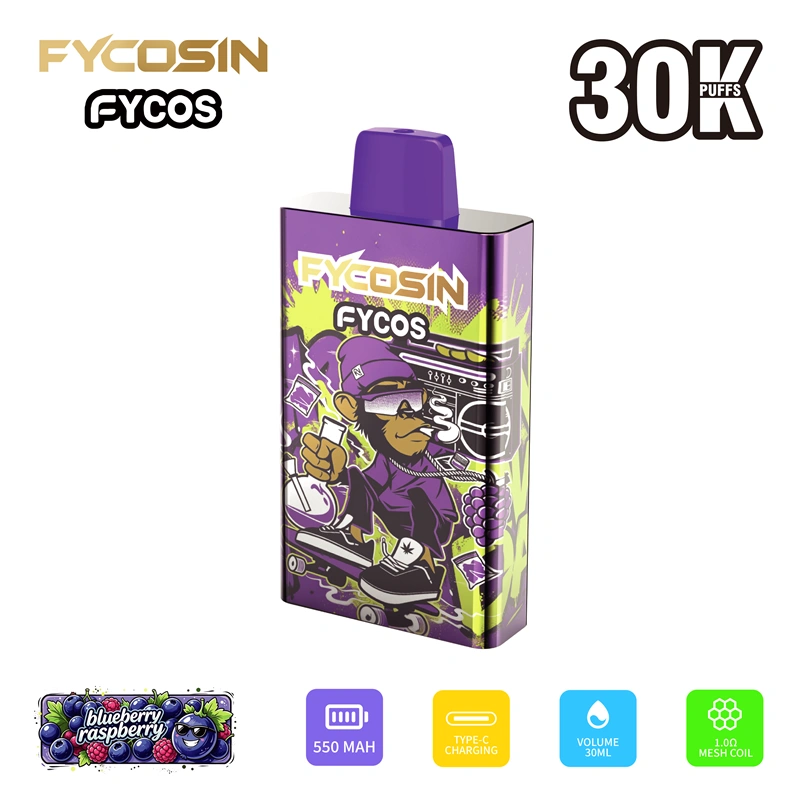 FYCOSIN 30K Puff Disposable Vape Blueberry raspberry