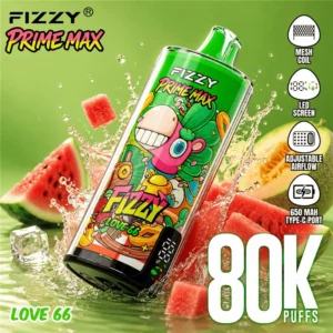 Fizzy 80K 80000 Puff Prime Max Disposable Vape Cheap Price