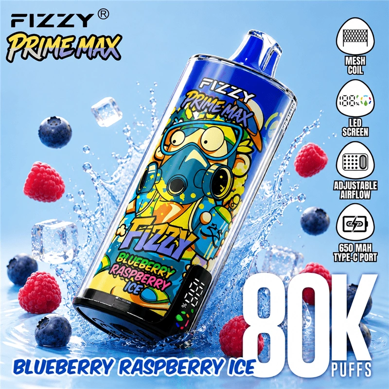 Fizzy 80K 80000 Puff Prime Max Disposable Vape
