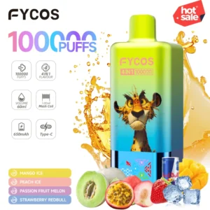 Fycos 100K Puffs 100000 4 in 1 Wholesale Disposable Vapes