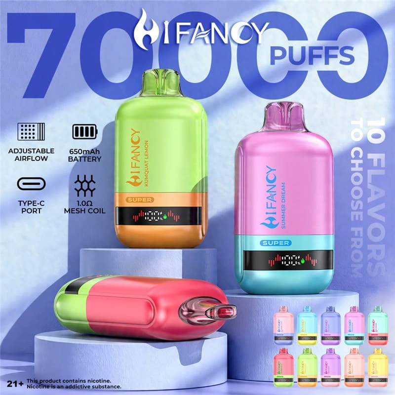 HIFANCY SUPER 70000 Puffs Disposable Vape Discount Price