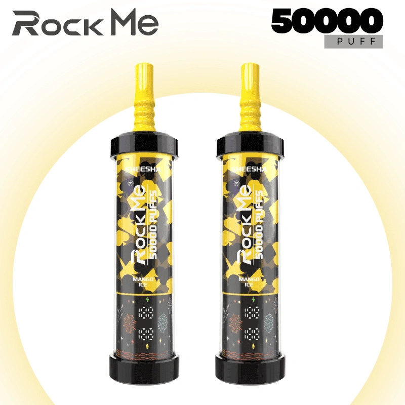 RockMe Sheesha 50000 Puff 50K Disposable Eshisha Hookah Wholesale