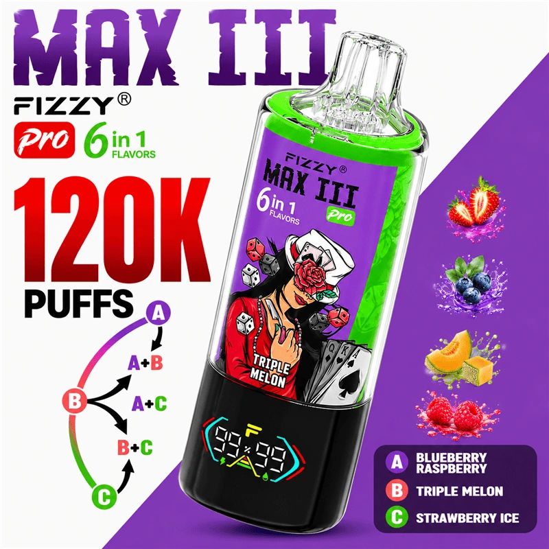 Wholesale Price Fizzy 120k Puff Bar