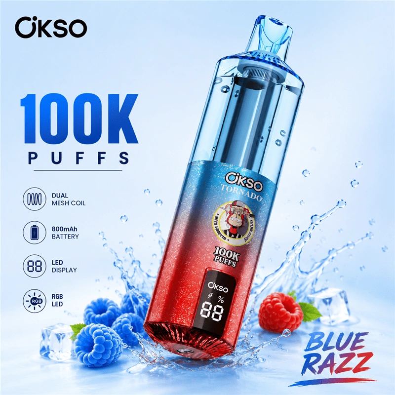 Vape Monouso OKSO Tornado 100000 Puff