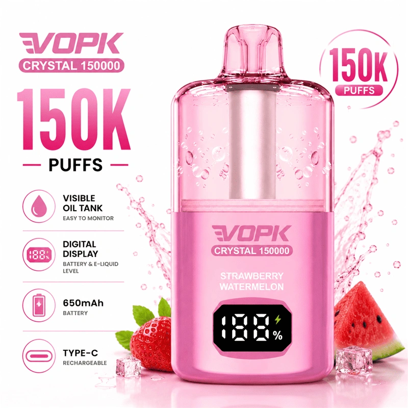 VOPK Crystal 150k Puffs Disposable Vape