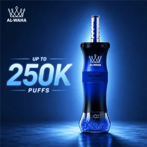 AL WAHA Rocket 250K Puff Hookah Vape