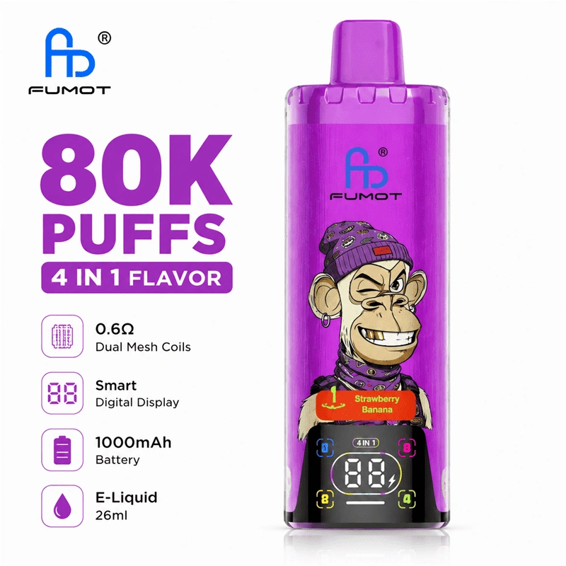 Fumot Eco 4in1 80K Disposable Vape Original EU Warehouse - Immagine 2