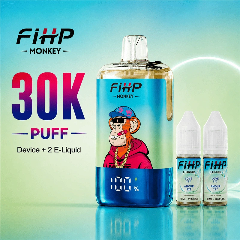 FIHP Monkey 30000 Puffs Rechargeable Vape Top Puffs