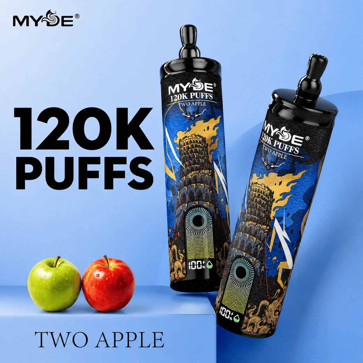 MYDE 120000 Puffs 120K Disposable Vapes Bulk Buy